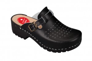 Holzschuhe JULEX 154 schwarz