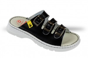 Anatomico Pantolette 4103-ESD-10 Schwarz 