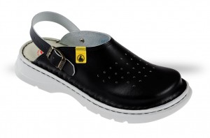 Anatomico Pantolette 4101-ESD-10 Schwarz