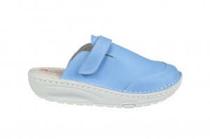 Frauen Medizinische Clogs Piumetta 6272 hellblau