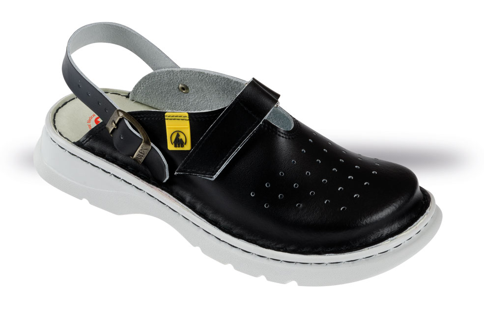 image1xxl Anatomico Pantolette 4102-ESD-10 Schwarz