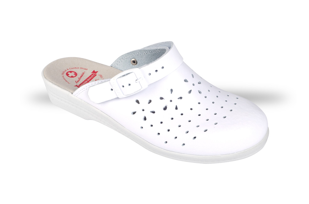 image1xxl Frauen Sabots Anatomico SD7 wiess