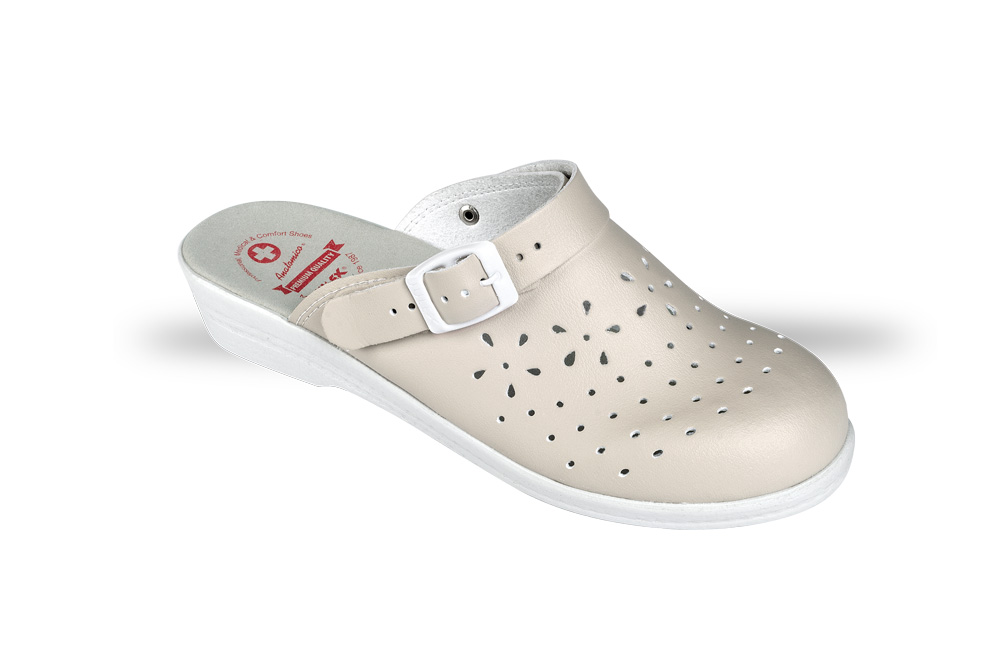 image1xxl Frauen Sabots Anatomico SD7-19 beige